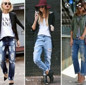 CARMAR Denim Boyfriend Straight Leg Jeans …